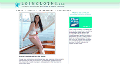 Desktop Screenshot of loincloths.org