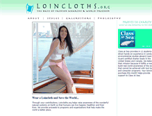 Tablet Screenshot of loincloths.org